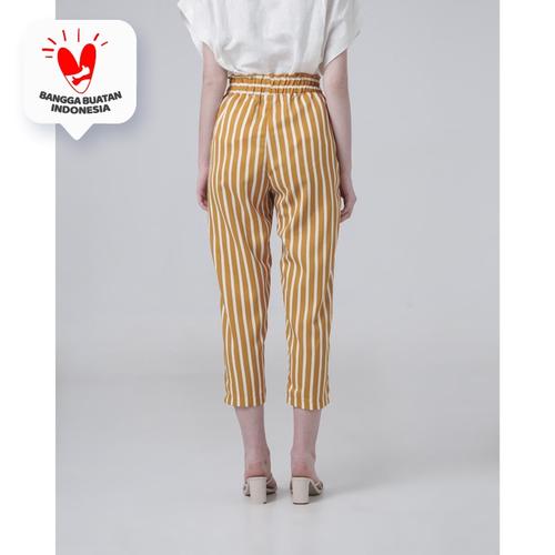 Foto Produk This Is April - Elma Striped Pants Yellow 620411 dari This Is April