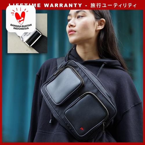 Foto Produk TAS TFG WAIST BAG BARKLEY 407 BLACK dari TFG (Taylor Fine Goods)
