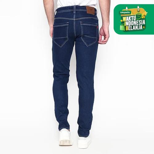Foto Produk 2Nd RED Jeans Pria Slim Fit Best Seller Melar Biru Dongker 133251A - Navy, 30 dari 2nd RED Jeans