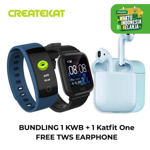 Foto Produk Createkat Bundling Katfit Watch Band dan Katfit One dari CreateKat