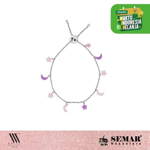 Foto Produk Nikita Willy Gold Pisitano White Rose Dazzling - Bracelet dari Semar Nusantara
