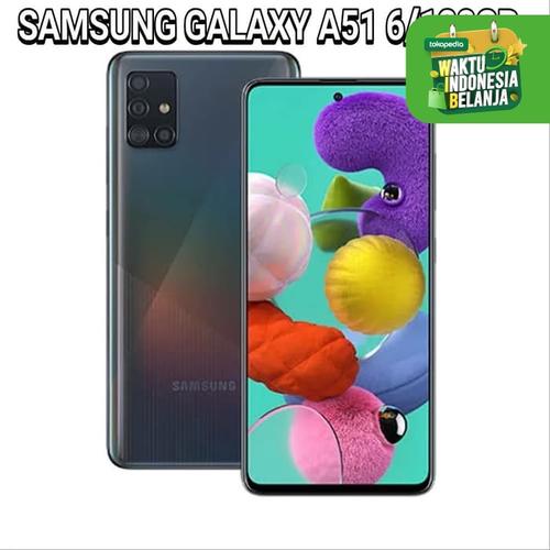 Foto Produk SAMSUNG GALAXY A51 RAM 6/128GB SEIN - Hitam dari Garden Cell Official