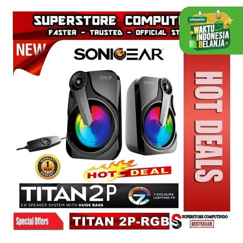 Foto Produk Sonicgear Titan 2. Speaker System With Huge Bass and 7 Color Lighting dari SuperStore Computindo