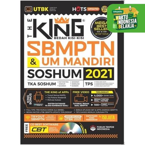 Foto Produk The King : Bedah Kisi-Kisi SBMPTN Dan UM Mandiri SOSHUM 2021 dari Republik Fiksi