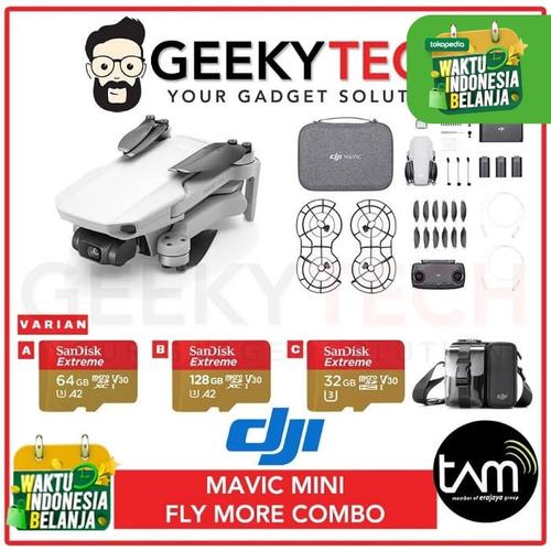 Foto Produk DJI Mavic Mini Combo - Garansi Resmi TAM - Sandisk 32 GB dari GeekyTech