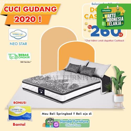 Foto Produk Comforta Hanya Kasur Spring Bed Neo Star 160 x 200 dari Handal Furniture