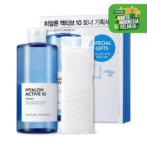 Foto Produk NATURE REPUBLIC Hyalon Active 10 Toner Special Set dari NATURE REPUBLIC OFFICIAL