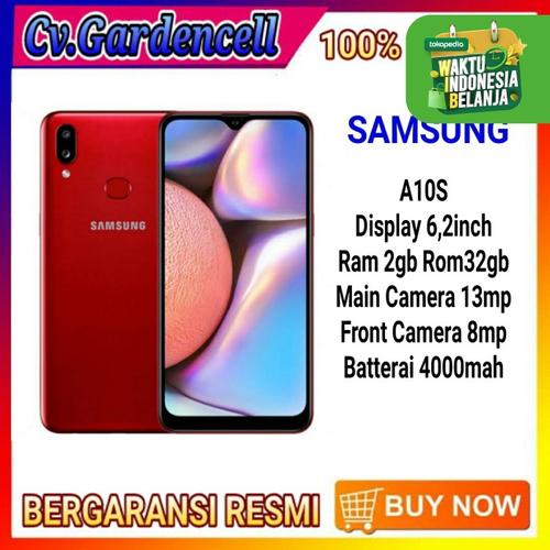 Foto Produk SAMSUNG GALAXY A10s 2/32GB - Hitam dari Garden Cell Official