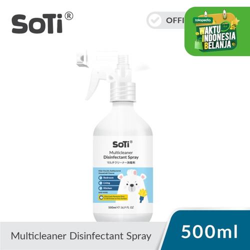 Foto Produk SOTI® Multicleaner Disinfectant Spray 500ml / Disinfektan Anak dari Soti Baby