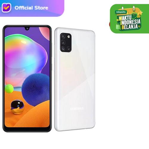 Foto Produk Samsung Galaxy A31 6/128 - RAM 6GB / ROM 128GB - Garansi Resmi - Putih dari H2 Cellular