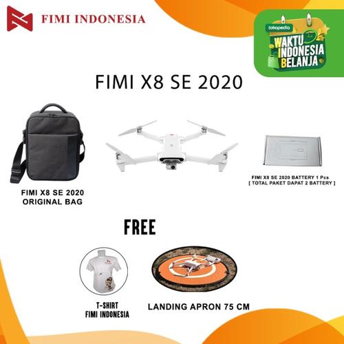 Foto Produk FIMI X8SE 2020 COMBO 2 BATTERY & BAG- COMBO VERSION WHITE dari FIMI OFFICIAL STORE
