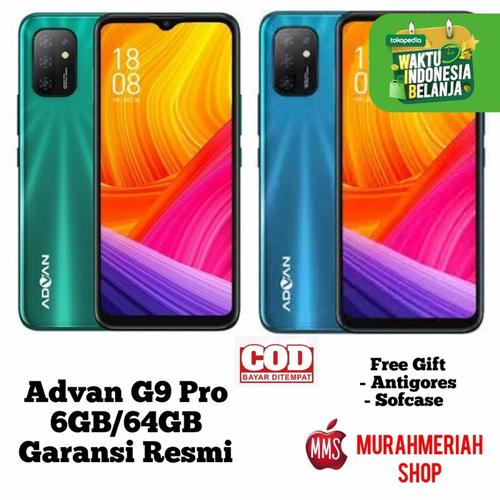 Foto Produk Advan G9 Pro 6/64Gb Garansi Resmi - Biru dari murahmeriah shop