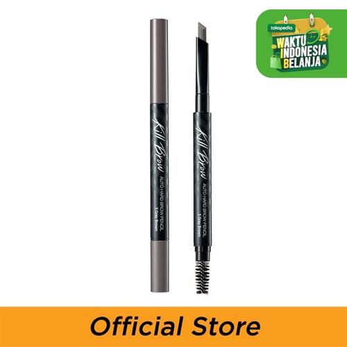Foto Produk Ciio Kill Brow Auto Hard Brow Pencil 05 Grey Brown dari Clio Professional