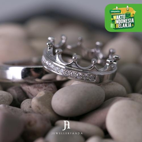Foto Produk Crown Diamond Ring - Wedding Ring - Jewelleryanda - 10 dari jewelleryAnda_