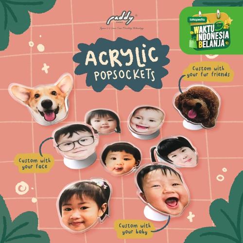 Foto Produk Popsocket Akrilik dari Paddy Cases Official