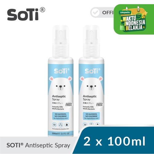 Foto Produk SOTI® Antiseptic Spray Duo Protect 100ml 2pcs dari Soti Baby