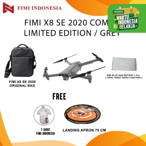 Foto Produk XIAOMI FIMI X8SE 2020 COMBO 2 BATTERY & BAG- LIMITED EDITION GREY dari FIMI OFFICIAL STORE
