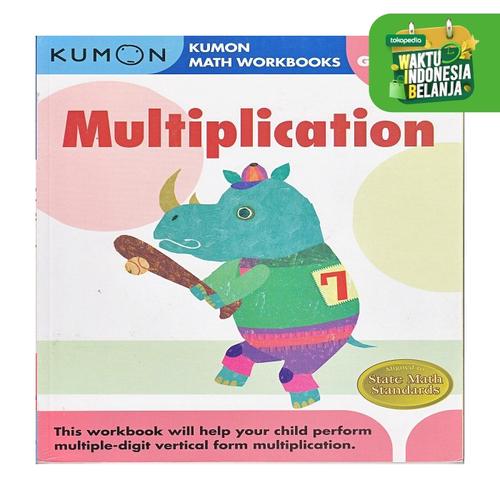 Foto Produk Buku Anak - Kumon - Grade 4 Multiplication dari Kumon Publishing INA