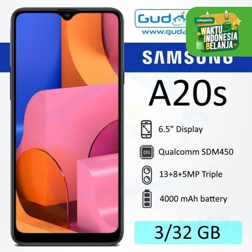 Foto Produk Samsung Galaxy A20s 3/32 GB Garansi Resmi SEIN - Hijau dari Gudang-HP
