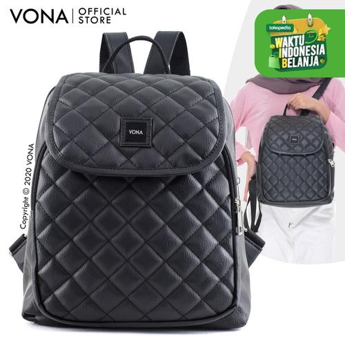 Foto Produk VONA Tas Ransel Wanita / Backpack Wanita - CORDELIA - Hitam dari VONA