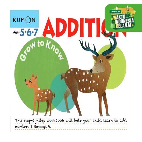 Foto Produk Buku Anak - Kumon - Grow to Know: Addition dari Kumon Publishing INA