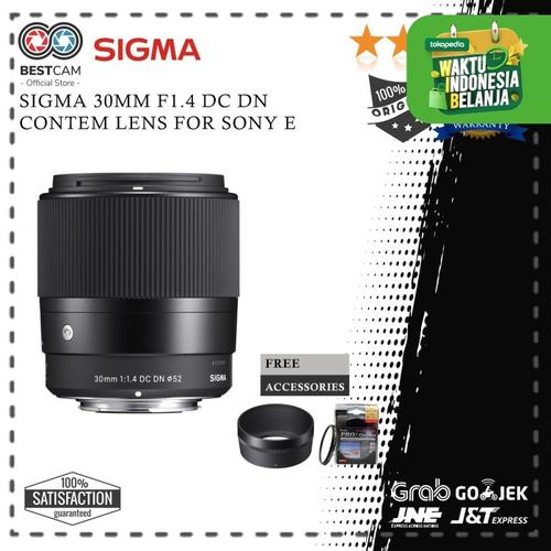 Foto Produk Sigma 30mm F1.4 DC DN Contemporary Lens For Sony E dari BestCam