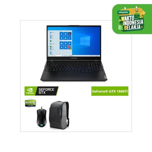 Foto Produk Lenovo Legion 5 A6ID GeForce® GTX 1660Ti - 144Hz Ryzen 7 4800 16GB - Black dari Nvidia Geforce Laptop