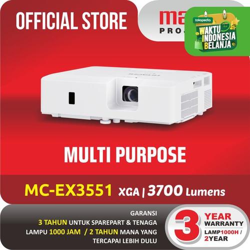Foto Produk MAXELL PROJECTOR MC-EX3551E PROYEKTOR MULTI PURPOSE dari Maxell Projector