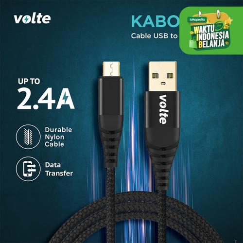 Foto Produk VOLTE KABO Kabel Micro USB (100cm) dari volte indonesia