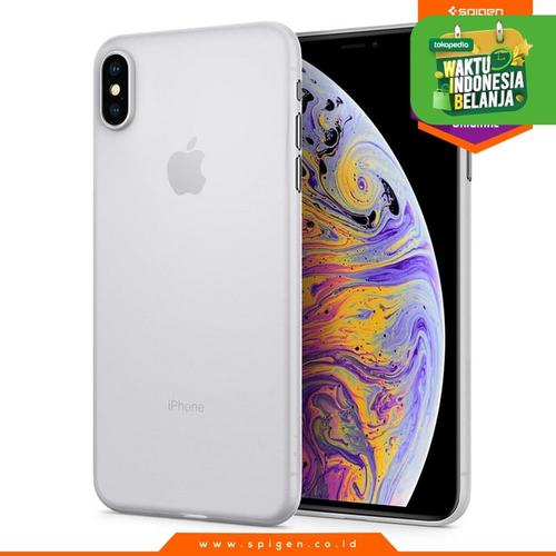 Foto Produk Case iPhone XS Max / XS / X / XR Case Spigen Super Slim 0.3mm Air Skin - XS Max Clear dari Spigen Official