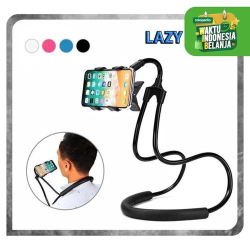 Gambar Lazy neck cell phone stan mount necklace / holder HP leher - CEWEK dari K2 Official Store Kota Tangerang Selatan Tokopedia