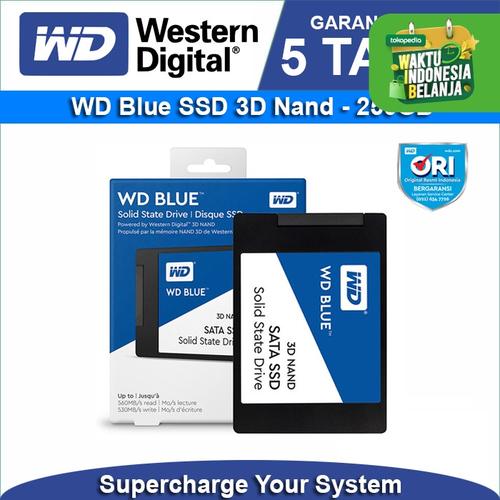 Foto Produk Promo SSD WD Blue 3D NAND 250GB SATA III 3D 6Gb/s dari WD Official Store