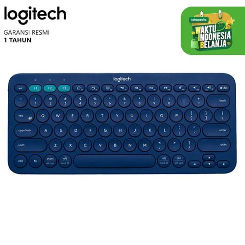 Foto Produk Keyboard Bluetooth Multimedia Logitech K380 (L089) - Biru dari Ridista Official Store