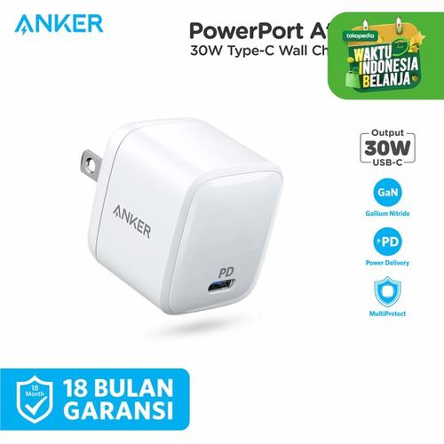 Gambar Wall Charger Anker PowerPort Atom PD 1 White - A2017 - Putih dari Anker Indonesia Tokopedia