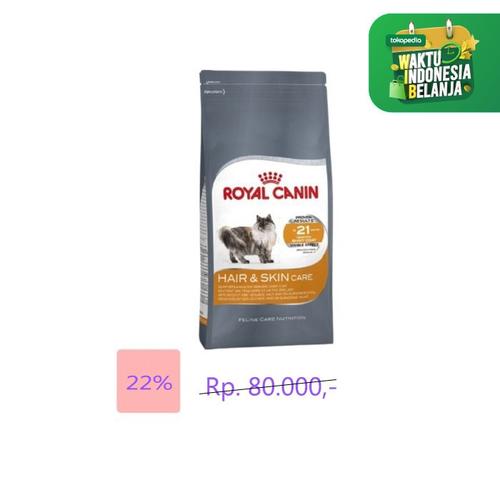 Foto Produk royal canin - 400g hair skin care makanan kucing cat food hair&skin dari atanta Shop