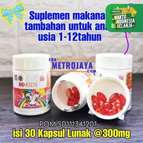 Foto Produk SUPLEMEN ANAK | OMEGA KIDS | OMEGA KID | K-LIINK | OMEGA SQUA ANAK dari Rai Organik Online