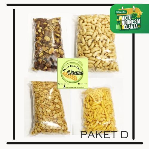 Foto Produk Paket varian isi 4 snack kiloan surabaya murah 1kg mix produk - PAKET D dari Utama.Snack