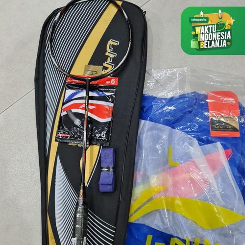 Foto Produk raket badminton lining armour 252 full set dari sudirmansportpalembang