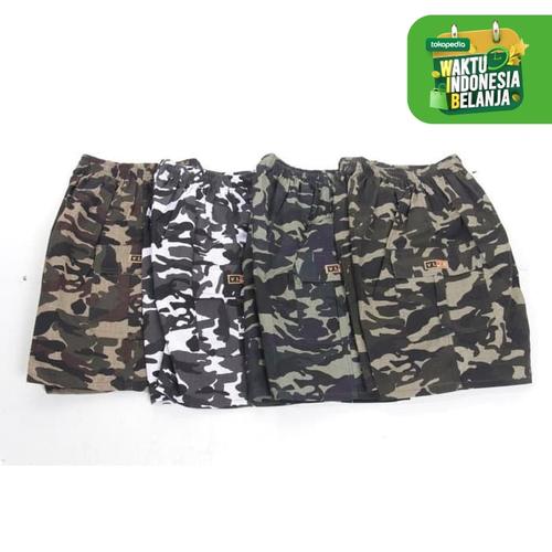 Foto Produk JUMBO ARMY CELANA PENDEK PRIA CARGO ARMY - Abu-abu dari kayser official