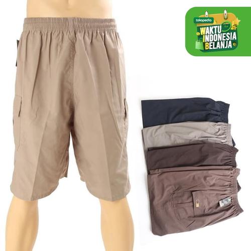 Foto Produk Standard CELANA PENDEK PRIA CARGO POLOS - Ijo Army dari kayser official