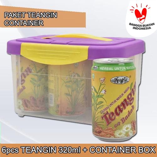 Foto Produk 6pcs Teangin 320ml + CONTAINER dari PT. Sinde Budi Sentosa