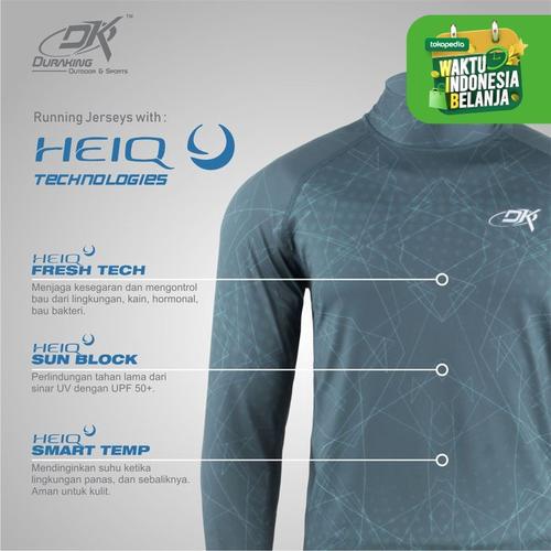 Gambar Running Jersey - DK Basic Color Tee Man Grey - S dari Duraking Outdoor&Sports Kab. Bandung Tokopedia