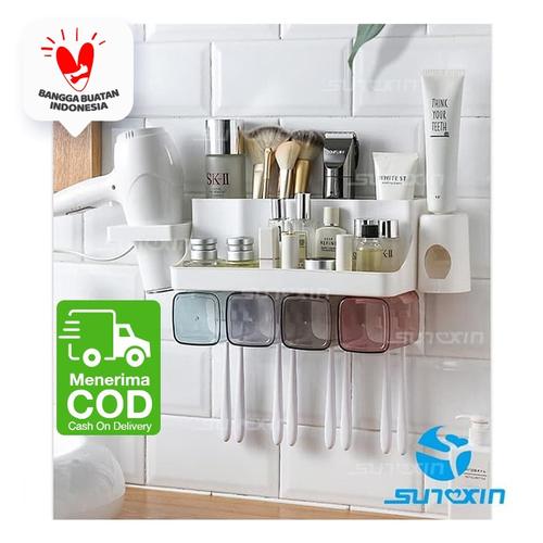 Foto Produk Tempat Alat Mandi Anti Debu Tempat Odol Tempat Sikat Gigi - A-2 Cups dari SUNXIN