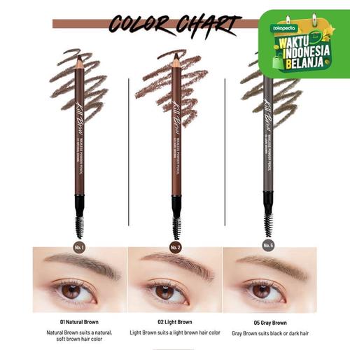Foto Produk Clio Kill Brow Waxless Powder Pencil Shade 02 dari Clio Professional