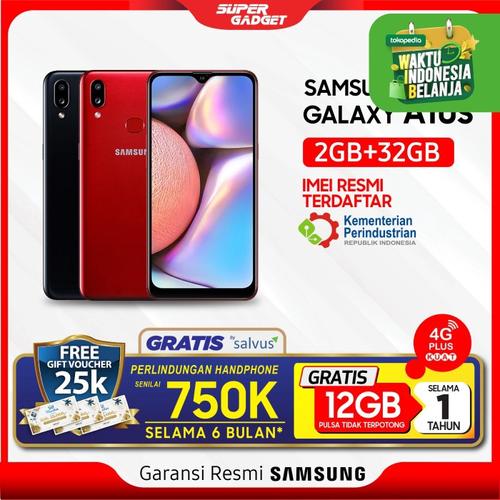 Foto Produk Samsung Galaxy A10S 2/32GB - Garansi Resmi - Hitam dari SUPER_GADGET