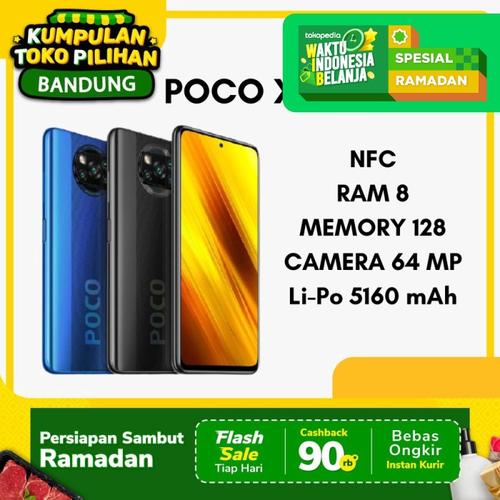 Foto Produk Poco X3 NFC 8/128 Pocophone X3 Poco X 3 Garansi Resmi XIAOMI INDONESIA - Abu-abu dari BursaApple