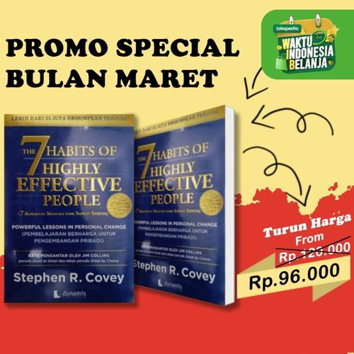 Foto Produk BUKU The 7 Habits of Highly Effective People Stephen R. Covey dari ombotak