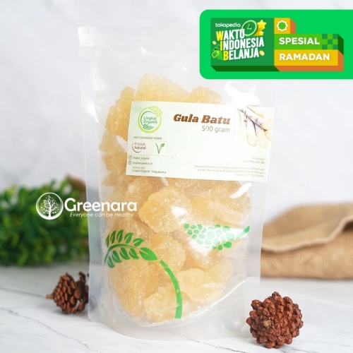 Foto Produk Lingkar Organik Gula Batu 1Kg dari Greenara