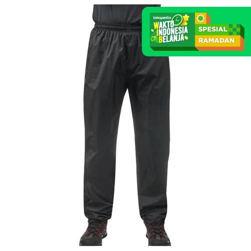 Foto Produk Quechua Celana Jas Hujan Pria NH100 Hitam - 8382416 - XS dari Decathlon Indonesia
