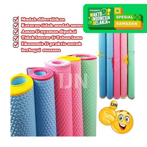 Foto Produk Tikar Polos Alas Lantai Mercy Polos Karpet Polos 120x200 Aneka Warna - RANDOM dari IJN Collection
